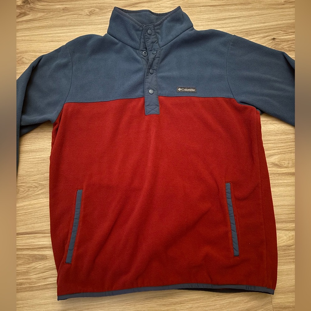 Columbia Men's Two-Tone Fleece Pullover